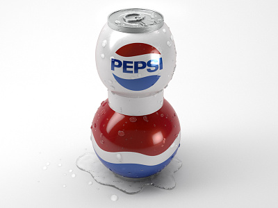 Future Pepsi! 3d ben christie can future model pepsi vray
