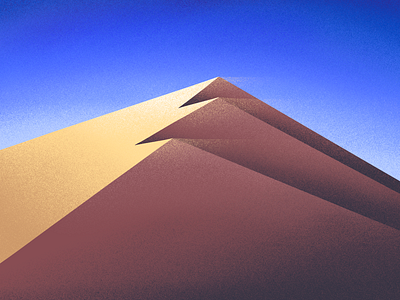 Sand Dunes desert dunes grain grain texture illustration procreate procreate art sand wind