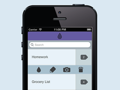 Main Screen of Text&Colour App