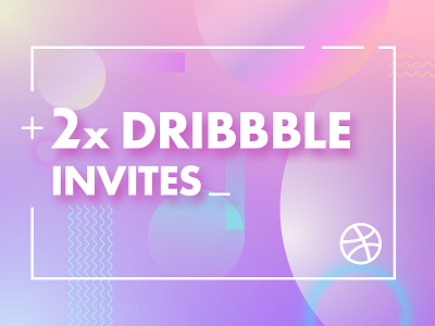 2 Dribbble Invites Giveaway