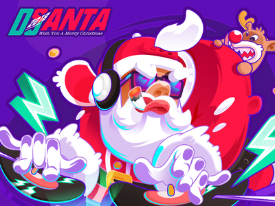 DJ.Santa illustration