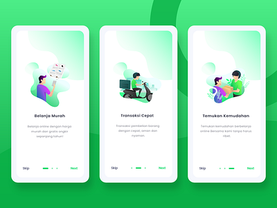 On Boarding Screen - UI Design app design illustration onboarding ui