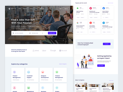 Carikerja - Landing Page Job Finder