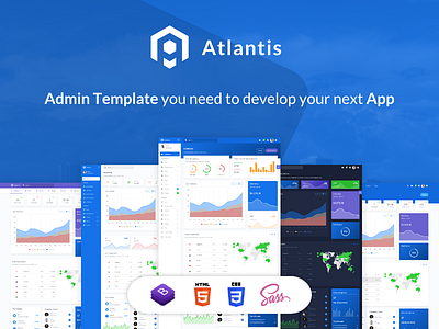 Atlantis - Bootstrap 4 Admin Dashboard admin admin dashboard admin design admin template admin theme app bootstrap bootstrap dashboard bootstrap template dashboard dashboard template design template