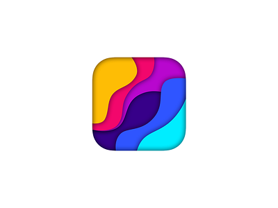 iOS App Icon app app icon application colorful design logo ui