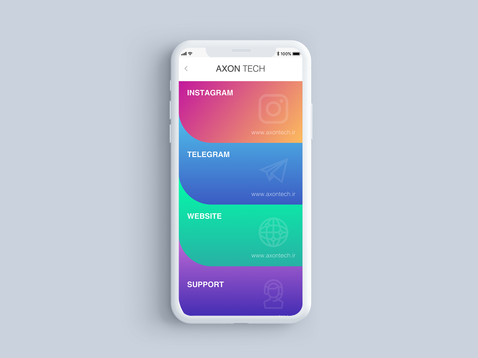 Axon Tech App By Mohammadreza Khosravi On Dribbble