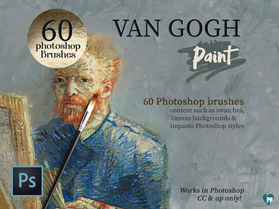 Van Gogh Photoshop brushes impasto brush photoshop brush photoshop brushes van gogh effect