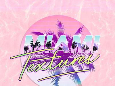 Miami Retro wave Photoshop styles 80s 80stypography aestheticedits baby blue instagram miami miamiprint neon photoshop photoshop styles retrowave seapunk seaside sunset soft aesthetic synthwave textures travel inspo vaporwave