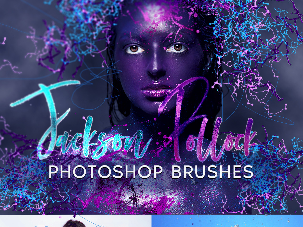 Jackson Pollock Photoshop Brushes by photohacklovers on Dribbble