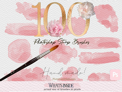 100 watercolor photoshop brushes