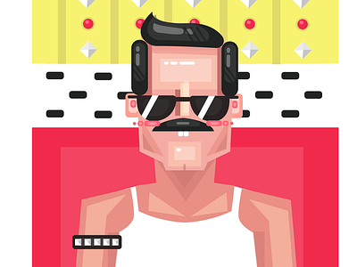 Freddie Mercury character design freddie mercury illustration king music queen