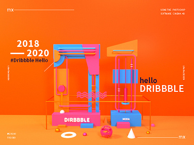 hello dribbble c4d