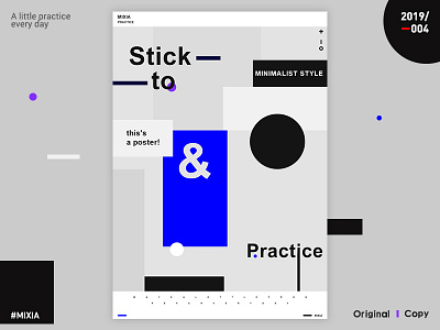 2019-Daily Practice-004 design illustration typography ui 插画