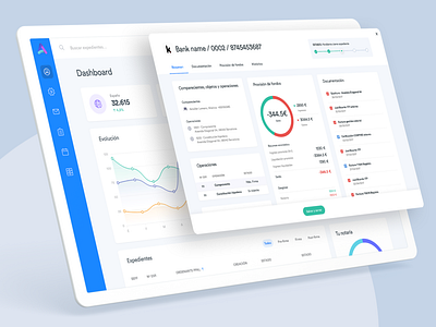 Dashboard Modal analytics chart dashboard icons modal product design sidebar ui ux