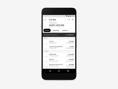 Smart banking android banking material design wallet