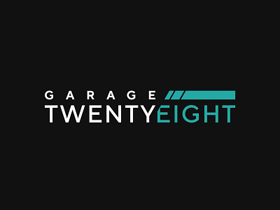 Garage TwentyEight // Logo design automotive automotive logo branding creative design garage garage logo graphic design logo print type