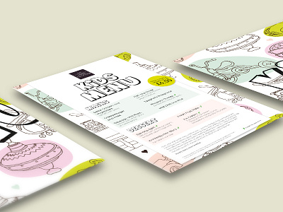 The Hotel Collection // Menu Design creative design graphic design menu print