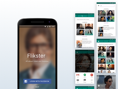 Flikster - celeb and gossips app for android