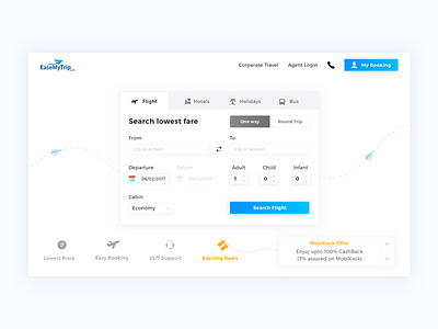 EaseMyTrip Redesign