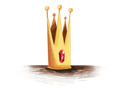 A Single Crown crown illustration princess