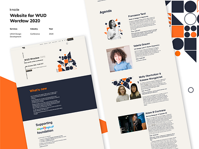 WUD Wrocław 2020 design ui website design