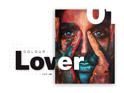 Colour Lover typography ui web