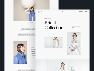 Mihano Momosa black design fashion grid layout minimal typography web white