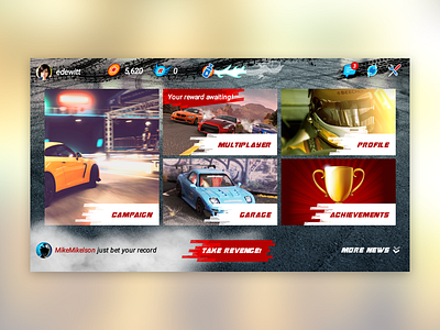 Carx Drift Alternative android cards game racing ui ux