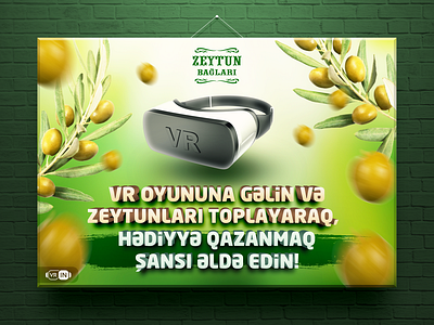 Zeytun Bağları / VR Game Poster