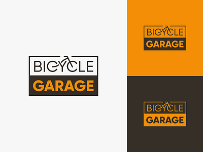 Bicycle Garage ™ Logo Options 1 of 4 application bicycle bicycle shop branding cycling design digital flat garage grid illustration logo design logotype minimalism sports design technology ui ux vector web