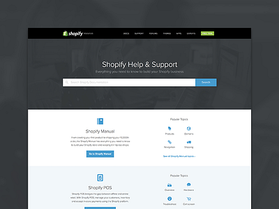 Shopify Help & Support