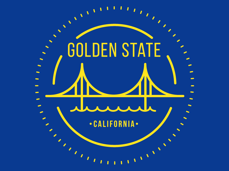 Golden State By Ash Guillaume On Dribbble