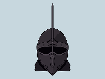 Unsullied (08/365) 365 project daily design game of thrones helmet unsullied vector