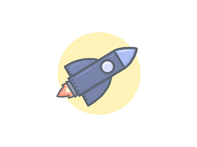 AD Practice #2 adobe draw doodle rocket sketch space vector