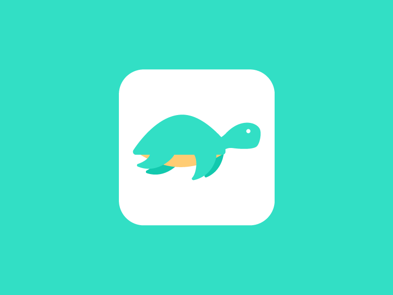 Turtle App Icon by Ash Guillaume on Dribbble