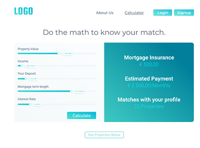 Day 004 - Mortgage Calculator UI Design figma graphic design ui uidesign ux web