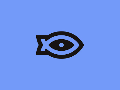Fish Eye animal animal logo eye fish fish eye icon mark
