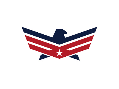 Eagle America Wristband america bird branding eagle flag icon logo