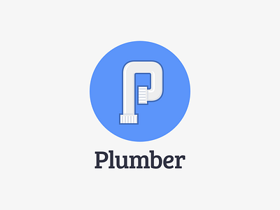 Logo for plumber.js - second attempt logo plumberjs