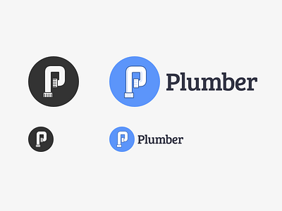 plumber.js logo variations logo pumberjs