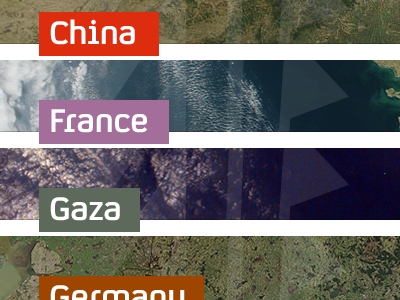 Country Headings average colour headings nasa satellite