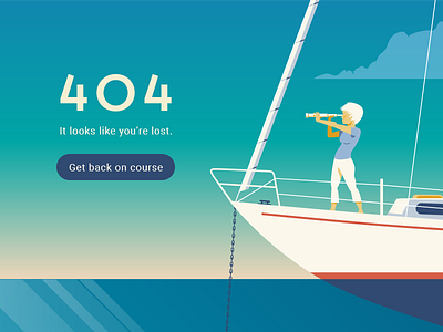 404 Page 404 illustration web design