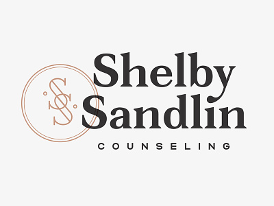 Mental Health Counselor Logo branding brandmark counseling icon logo mental health wordmark