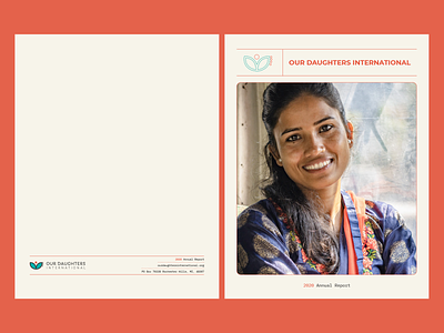 ODI Annual Report | 2020 activism annual report data editorial editorial design human trafficking india infographic international justice layout nepal nonprofit print social justice