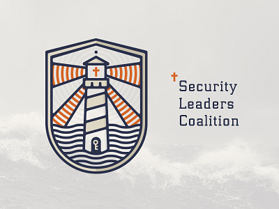 SLC Logo? lighthouse logo security shield wip