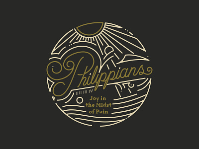 Philippians Midweek church design lettering philippians