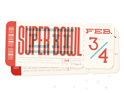 Super Bowl LII Tickets (fake)