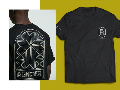 Render T 2 church design tshirt