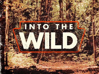 Welcome to the Wild badge church design illustration