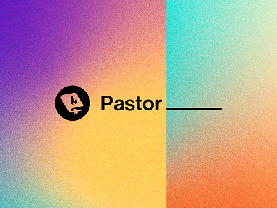 Pastor ______ bible church colors grain icon illustration pastor